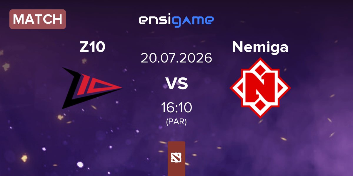 Partida Zero Tenacity Z10 vs Nemiga Gaming Nemiga | 20.07