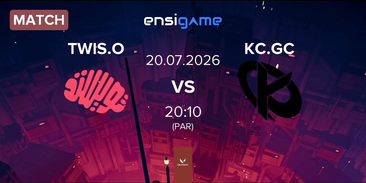 Match Twisted Minds Orchid TWIS.O vs Karmine Corp GC KC.GC | 20.07