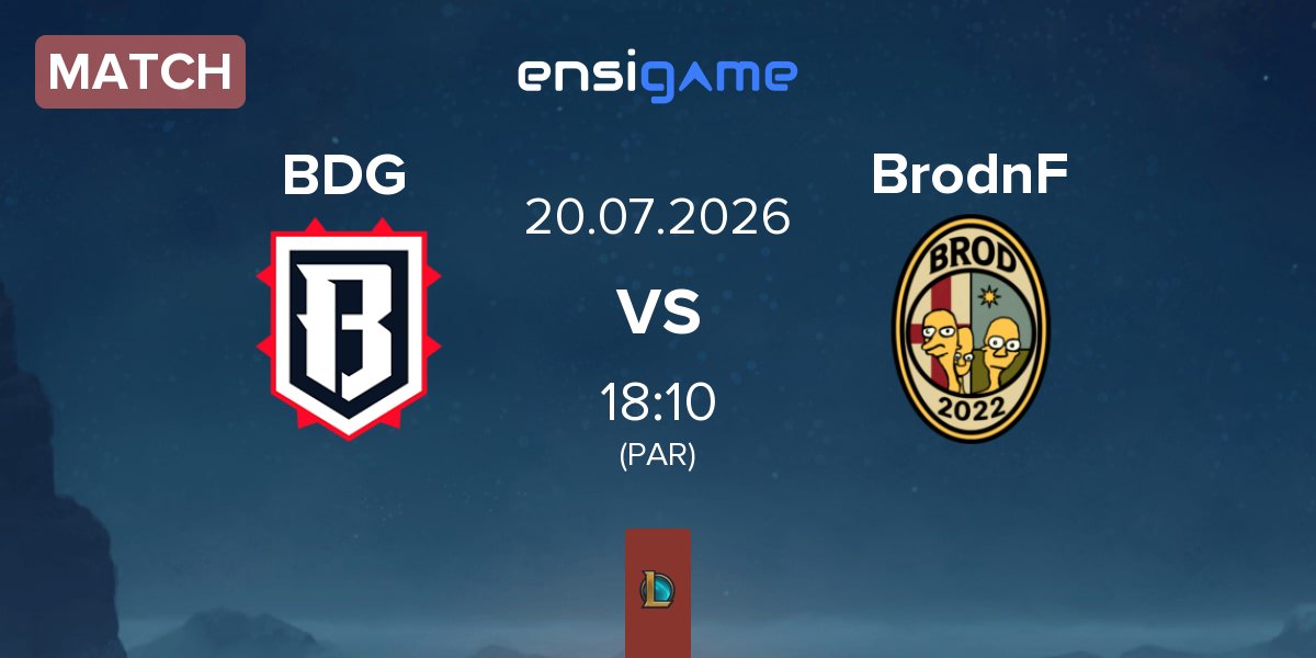 Match Bulldog Esports BDG vs Brod n Friends BROD | 20.07