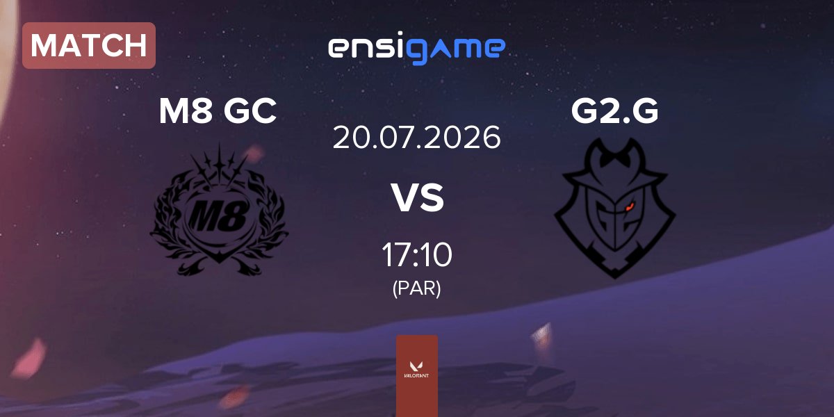 Match Gentle Mates GC M8 GC vs G2 Gozen G2.G | 20.07