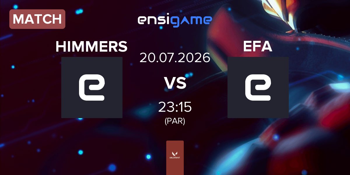 Partida HIMMERS vs Eternal Focus Amethyst EFA | 20.07