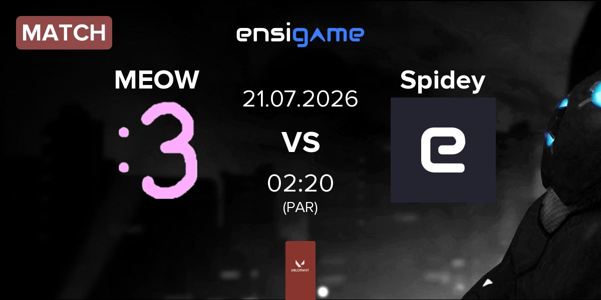 Match EMPIRE :3 MEOW vs The Spiders Spidey | 20.07