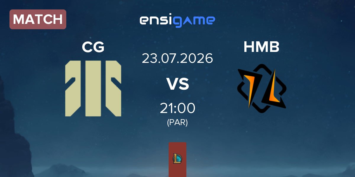 Match Colossal Gaming CG vs HMBLE HMB | 23.07