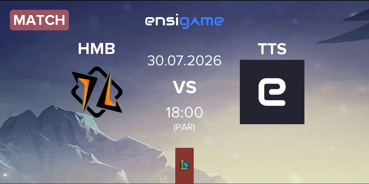 Partida HMBLE HMB vs TITANS TTS | 30.07