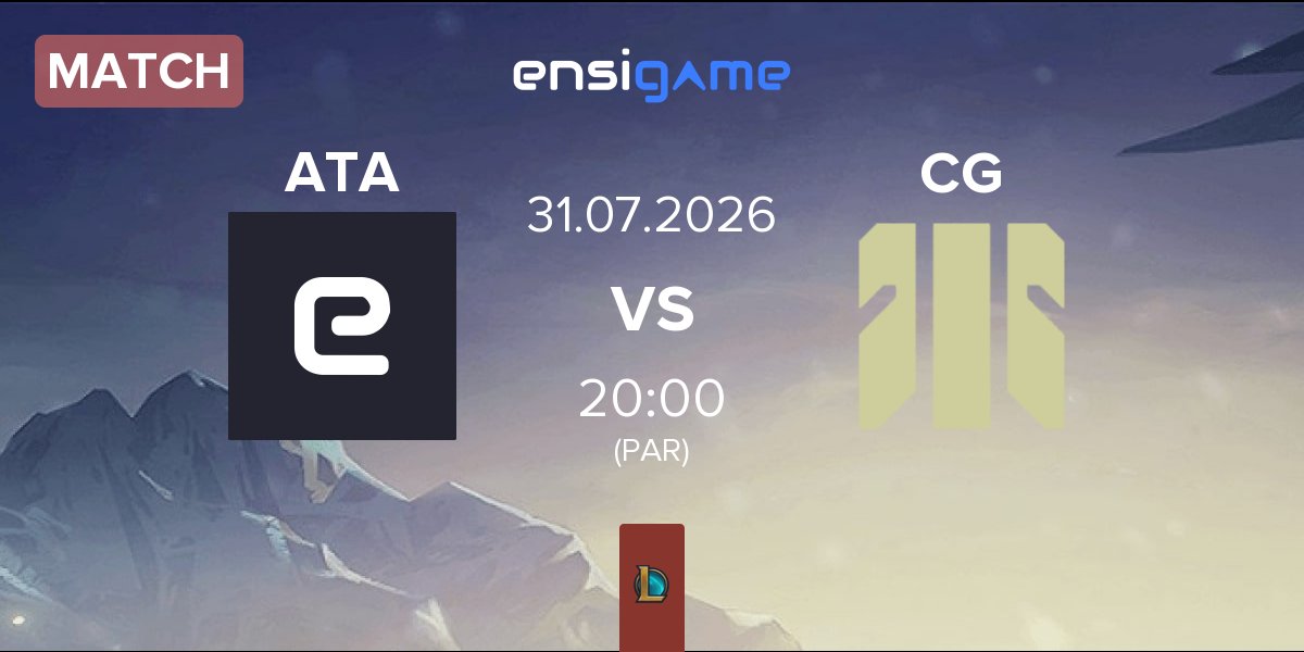 Match Aeterna Esports ATA vs Colossal Gaming CG | 31.07