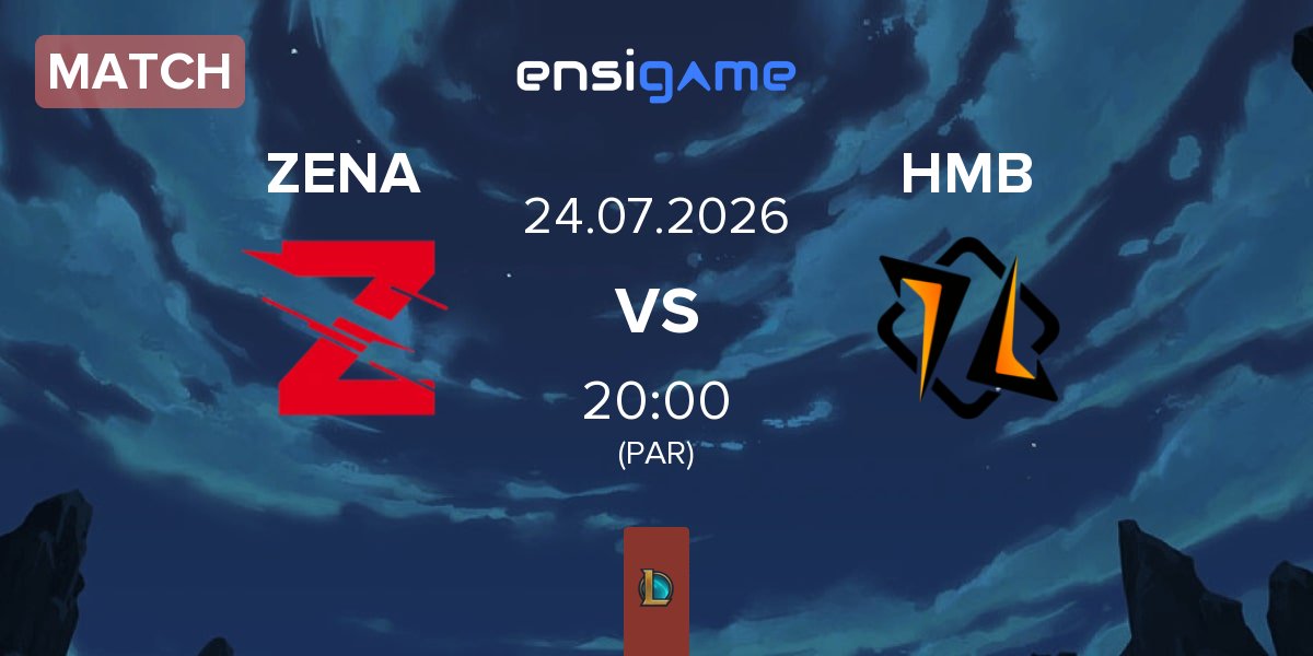 Match Zena Esports ZENA vs HMBLE HMB | 24.07