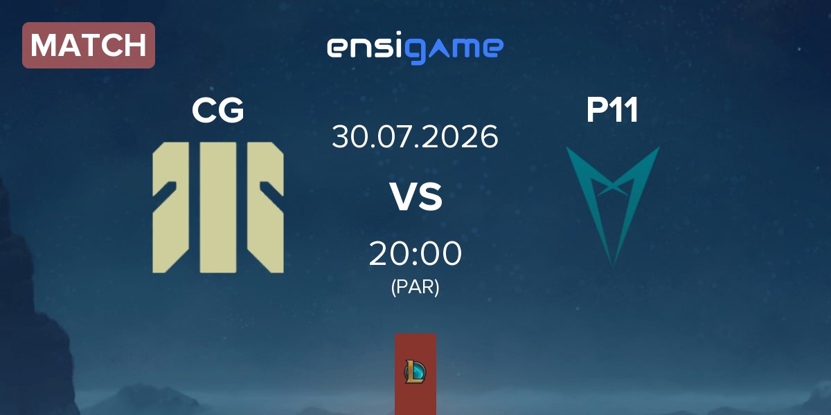 Match Colossal Gaming CG vs P11 | 30.07