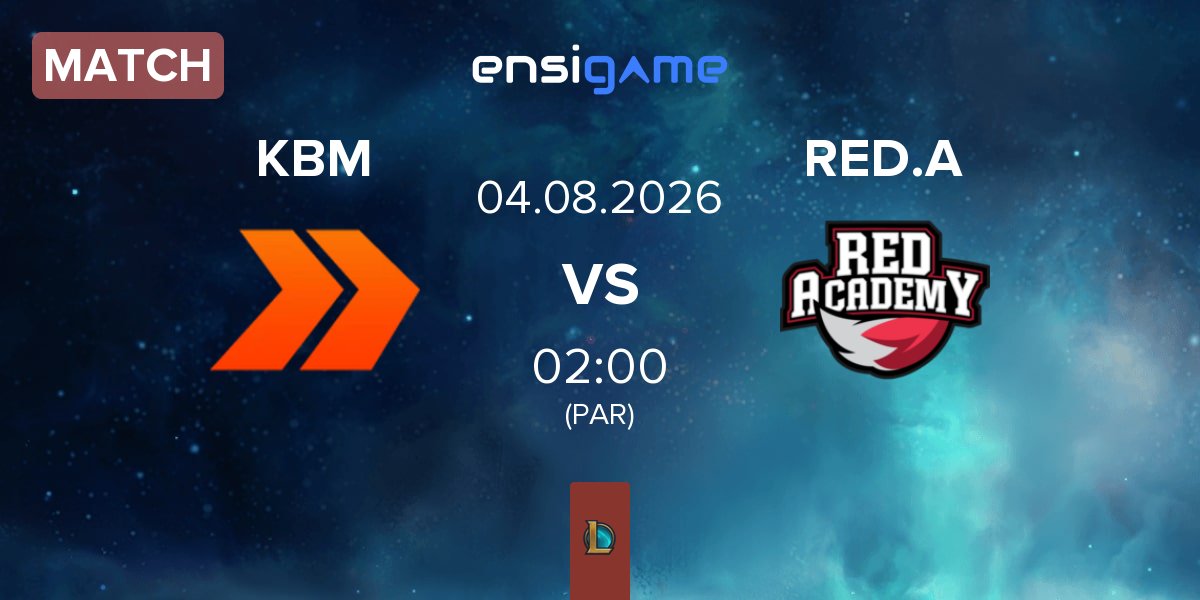 Match KaBuM!IDL KBM vs RED Academy RED.A | 04.08