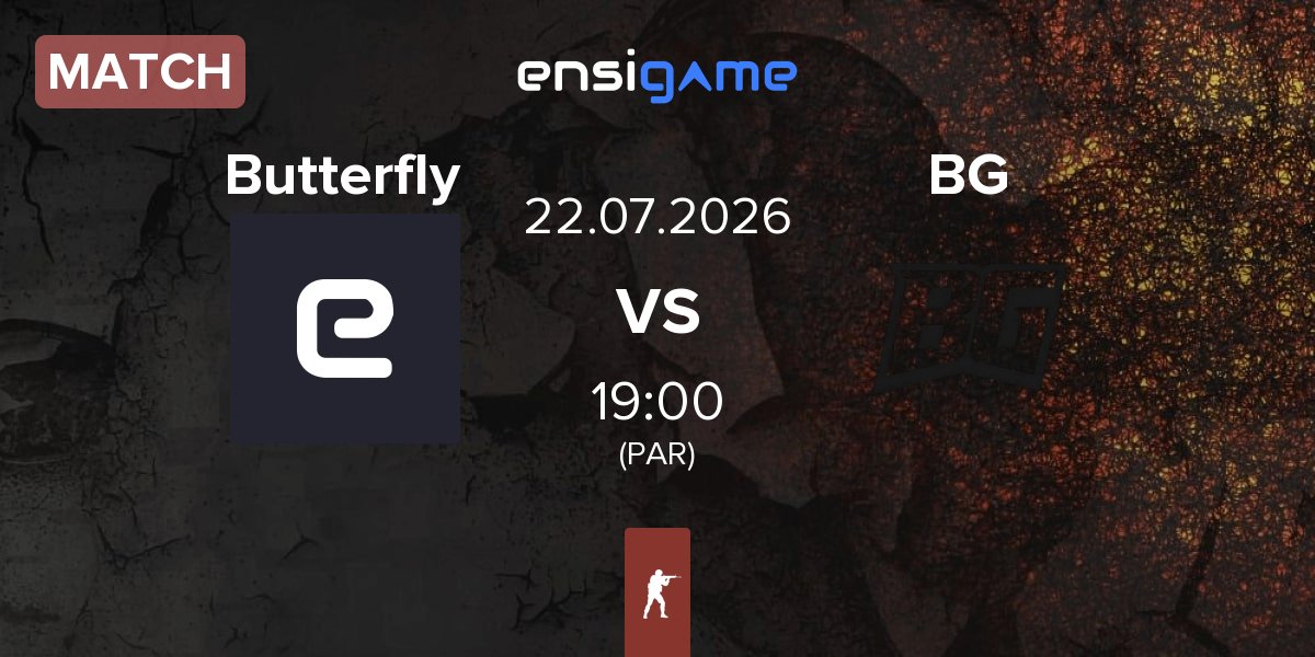 Match Butterfly vs benched gods BG | 22.07