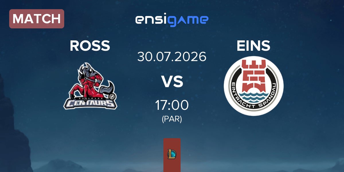 Match ROSSMANN Centaurs ROSS vs Eintracht Spandau EINS | 30.07