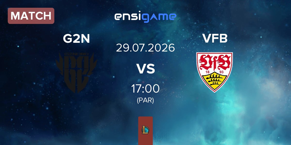 Match G2 NORD G2N vs VfB Stuttgart eSports VFB | 29.07