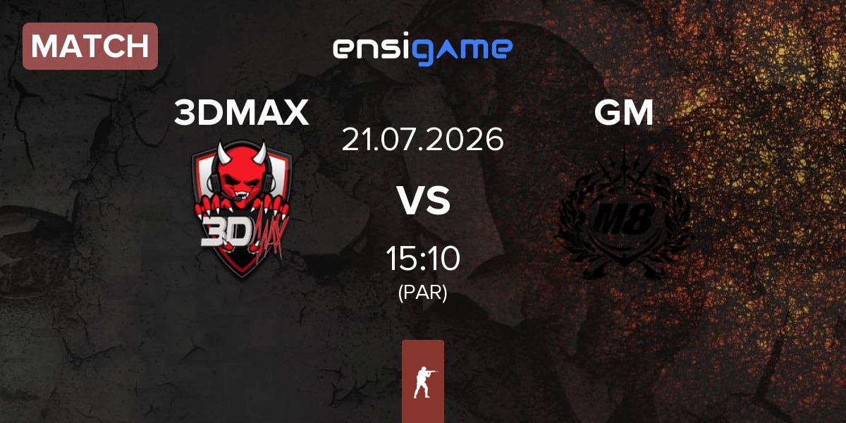 Partida 3DMAX vs Gentle Mates GM | 21.07