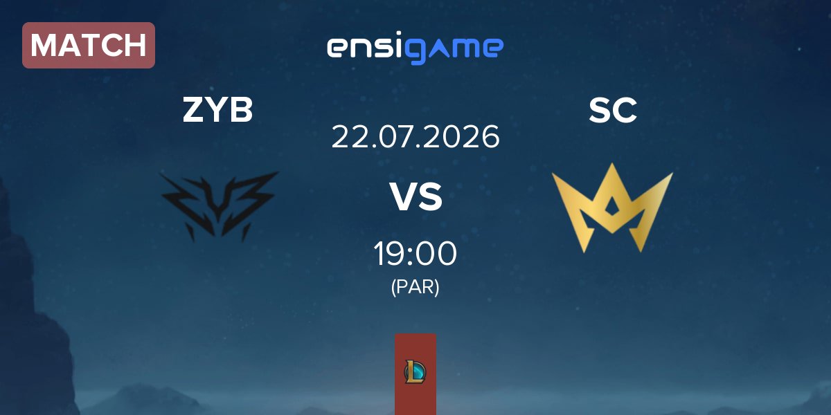 Match ZYB Esport ZYB vs Skillcamp SC | 22.07