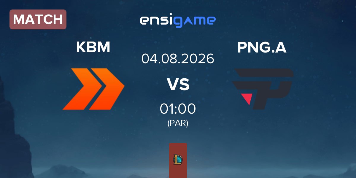 Partida KaBuM!IDL KBM vs paiN Gaming Academy PNG.A | 04.08