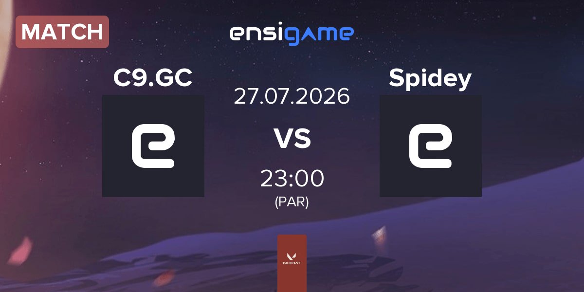 Match Cloud9 GC C9.GC vs The Spiders Spidey | 27.07