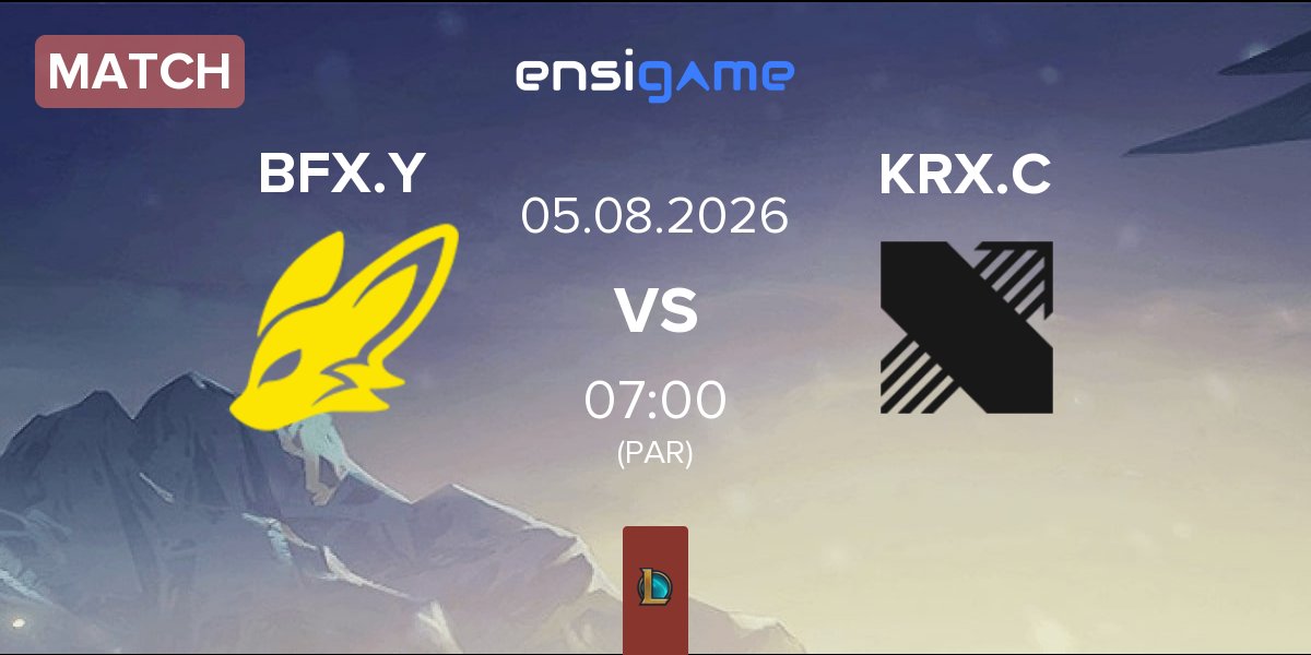 Partida BNK FearX Youth BFX.Y vs Kiwoom DRX Challengers KRX.C | 05.08