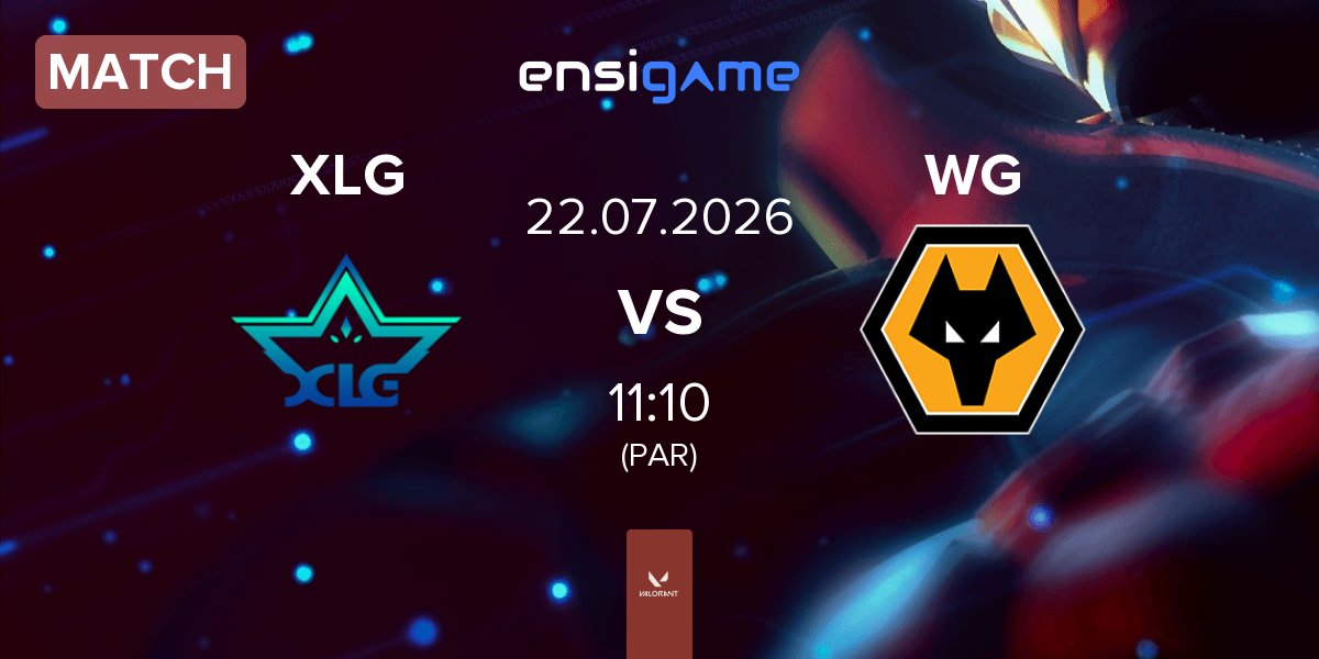 Match XLG Esports XLG vs Wolves Esports WG | 22.07