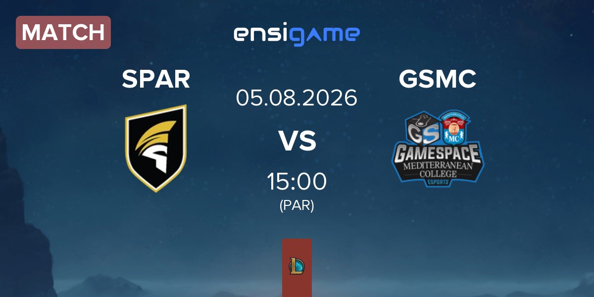 Match Spartans EU SPAR vs Gamespace Mediterranean College Esports GSMC | 05.08