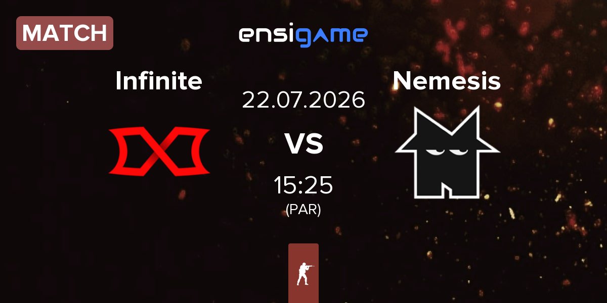 Match Infinite Gaming Infinite vs Team Nemesis Nemesis | 22.07