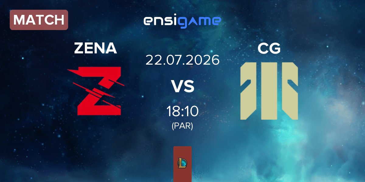 Match Zena Esports ZENA vs Colossal Gaming CG | 22.07