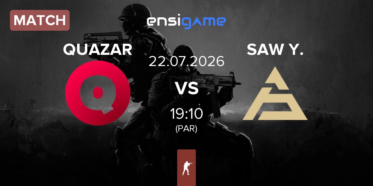 Partida Team QUAZAR QUAZAR vs SAW Youngsters SAW Y. | 22.07