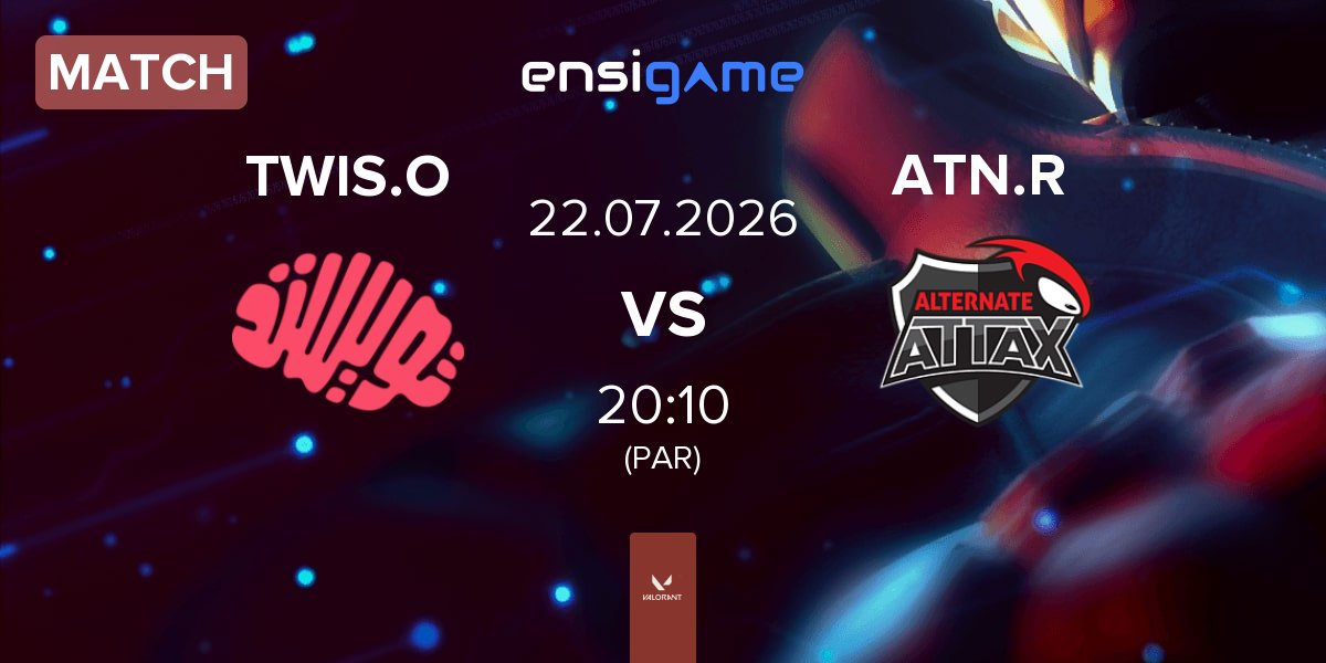 Partida Twisted Minds Orchid TWIS.O vs ALTERNATE aTTaX Ruby ATN.R | 22.07