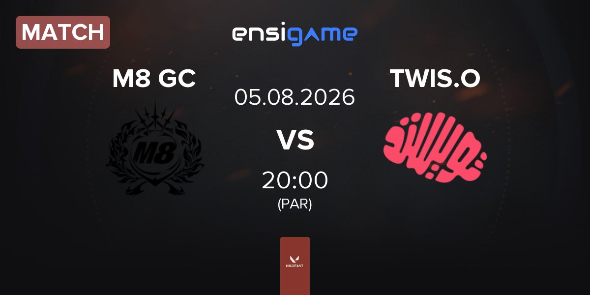 Partida Gentle Mates GC M8 GC vs Twisted Minds Orchid TWIS.O | 05.08