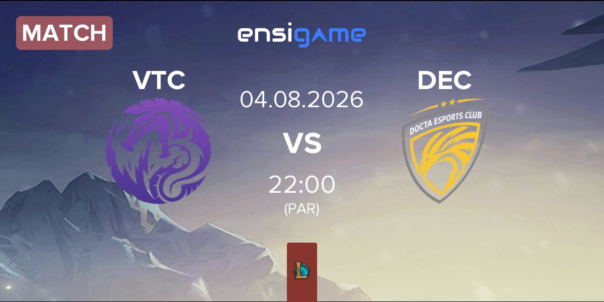 Match Volticons VTC vs Docta Esports Club DEC | 03.08
