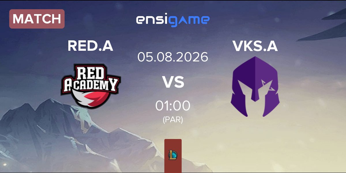 Match RED Academy RED.A vs Vivo Keyd Stars Academy VKS.A | 05.08