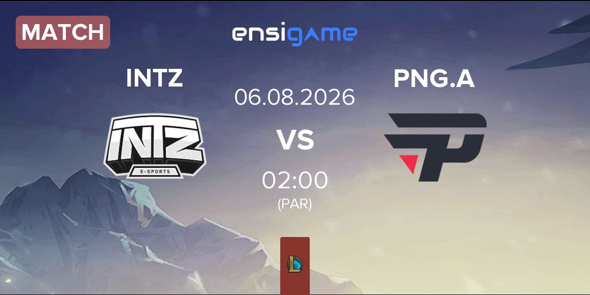 Partida INTZ vs paiN Gaming Academy PNG.A | 06.08