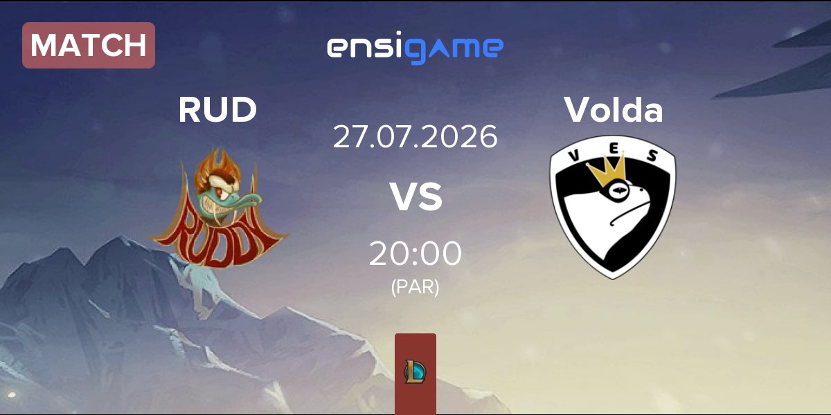 Match Ruddy Corporation RUD vs Volda E-Sport Volda | 27.07