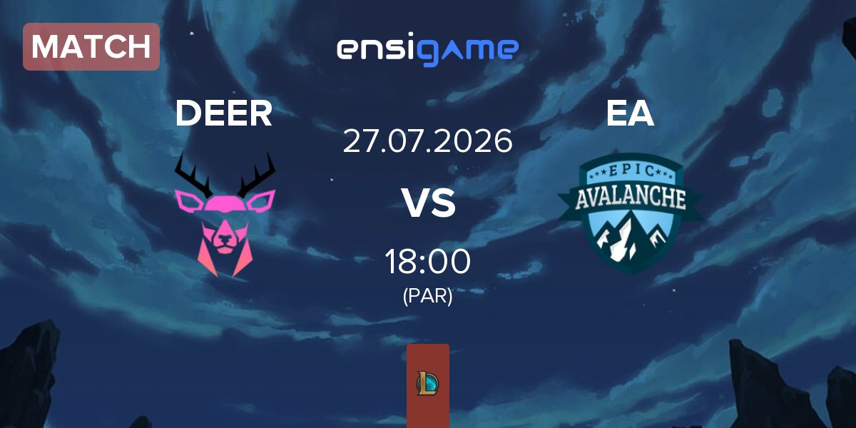 Match Deer Gaming DEER vs Epic Avalanche EA | 27.07