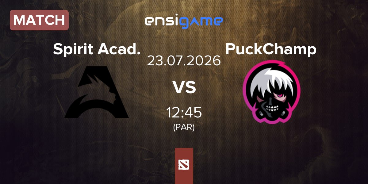 Match Team Spirit Academy Spirit Acad. vs PuckChamp | 23.07
