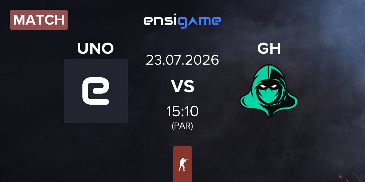 Partida UNO MILLE UNO vs Game Hunters GH | 23.07