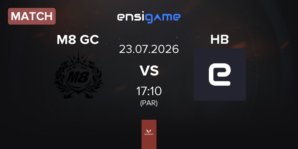 Match Gentle Mates GC M8 GC vs Habos Babos HB | 23.07