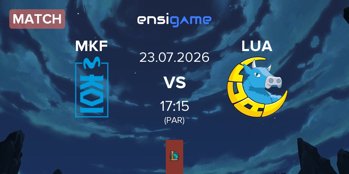 Match Movistar KOI Fénix MKF vs LUA Gaming LUA | 23.07