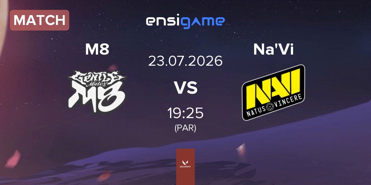 Match Gentle Mates M8 vs Natus Vincere Na'Vi | 23.07
