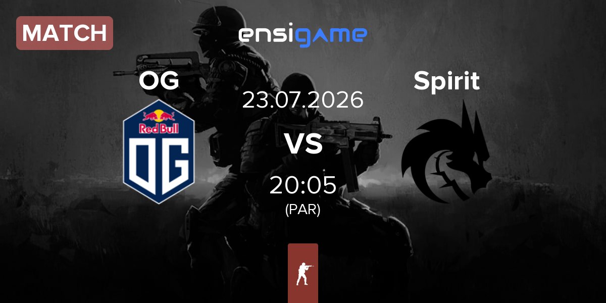 Match OG Gaming OG vs Team Spirit Spirit | 23.07