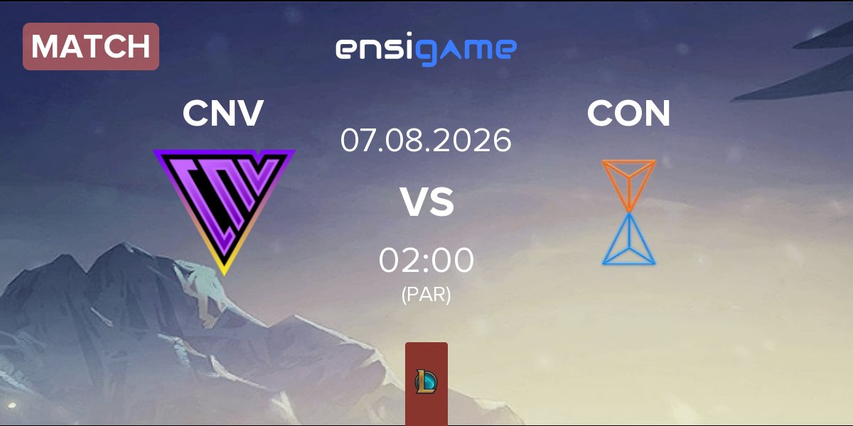 Partida Conviction CNV vs Contingent Esports CON | 07.08