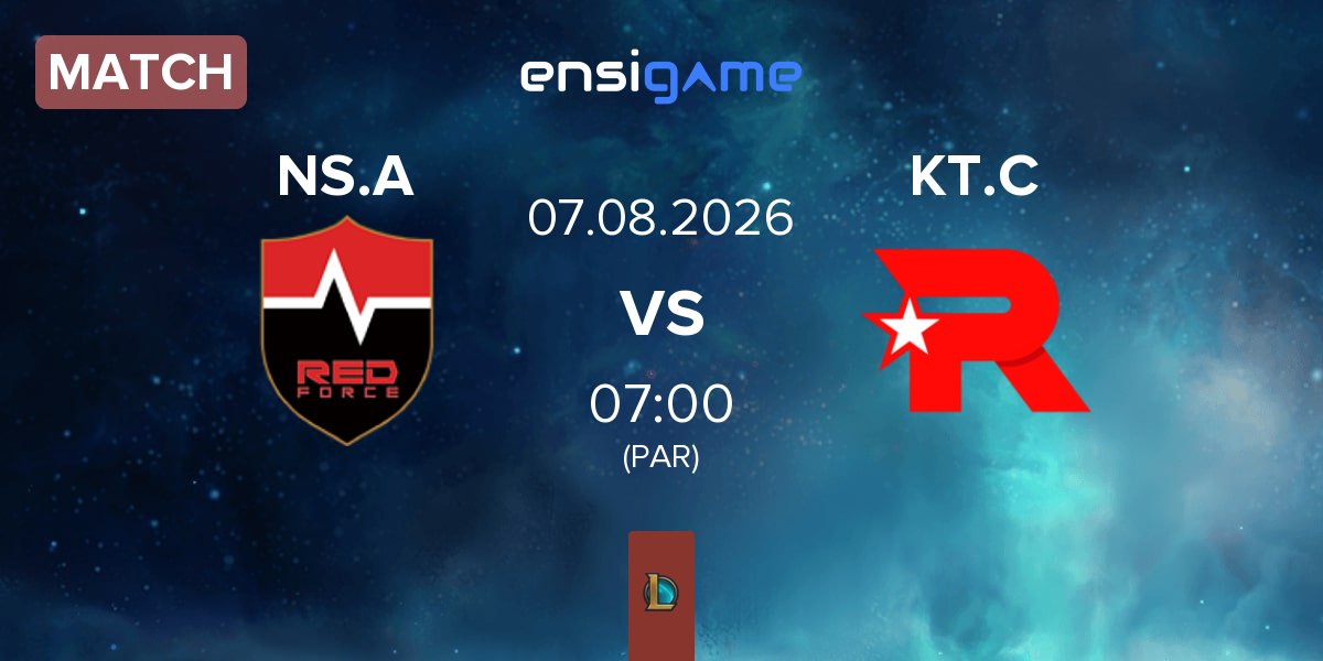 Match Nongshim Esports Academy NS.A vs KT Rolster Challengers KT.C | 07.08