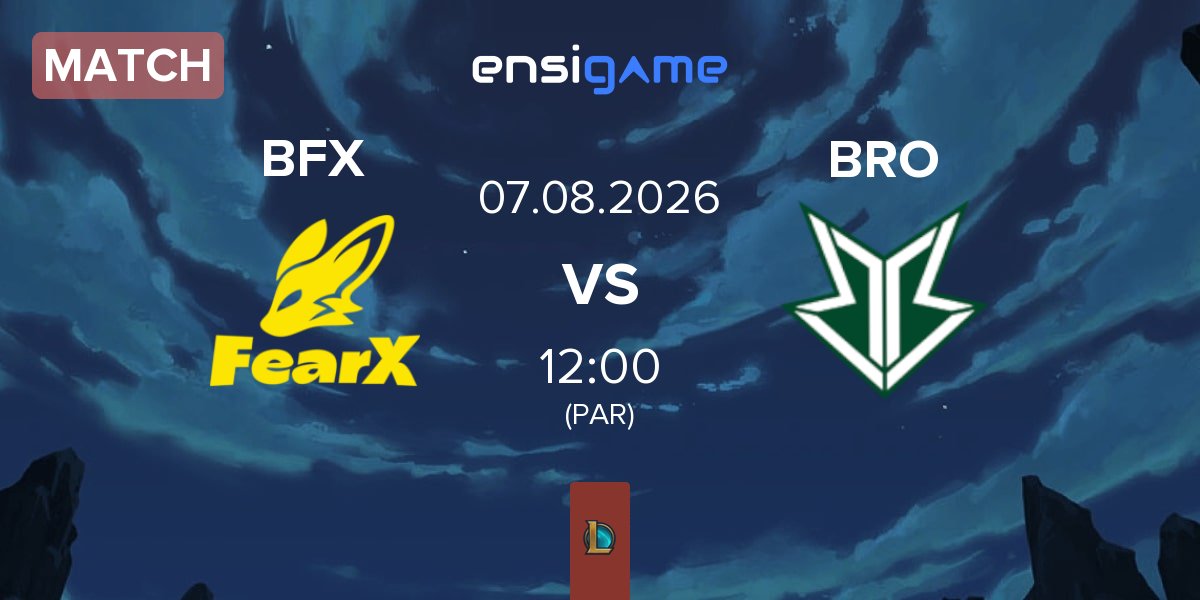 Match BNK FearX BFX vs HANJIN BRION BRO | 07.08