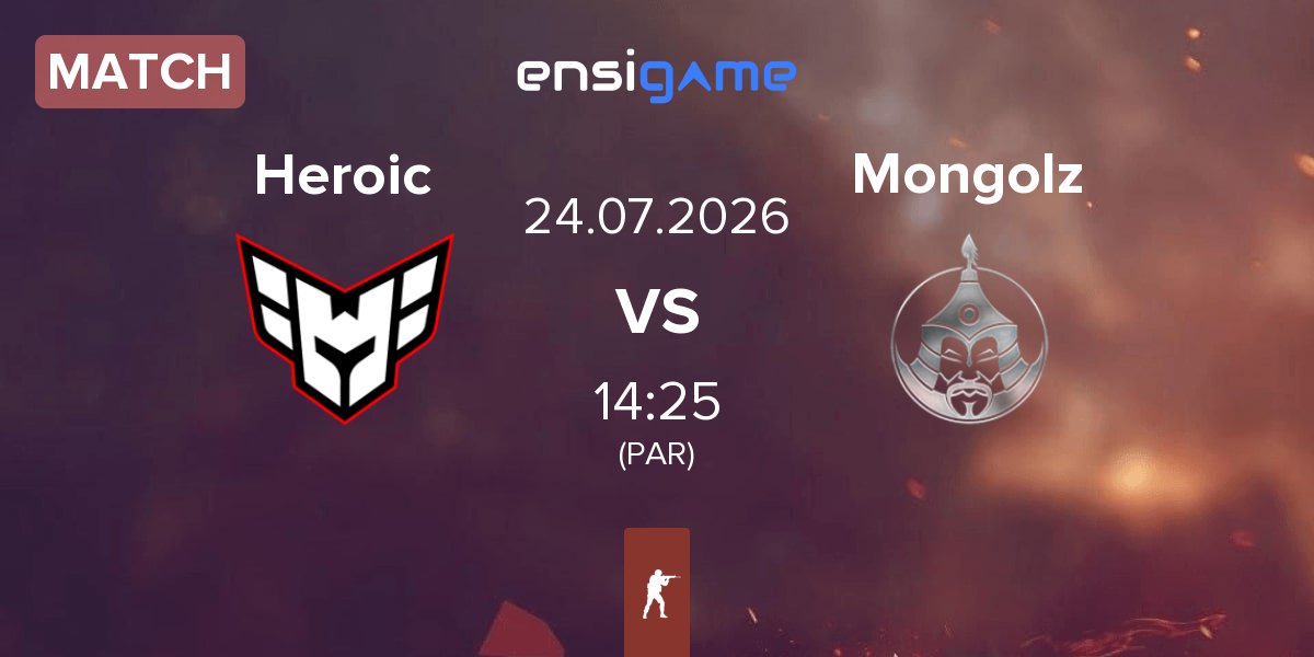 Match Heroic vs The Mongolz Mongolz | 24.07
