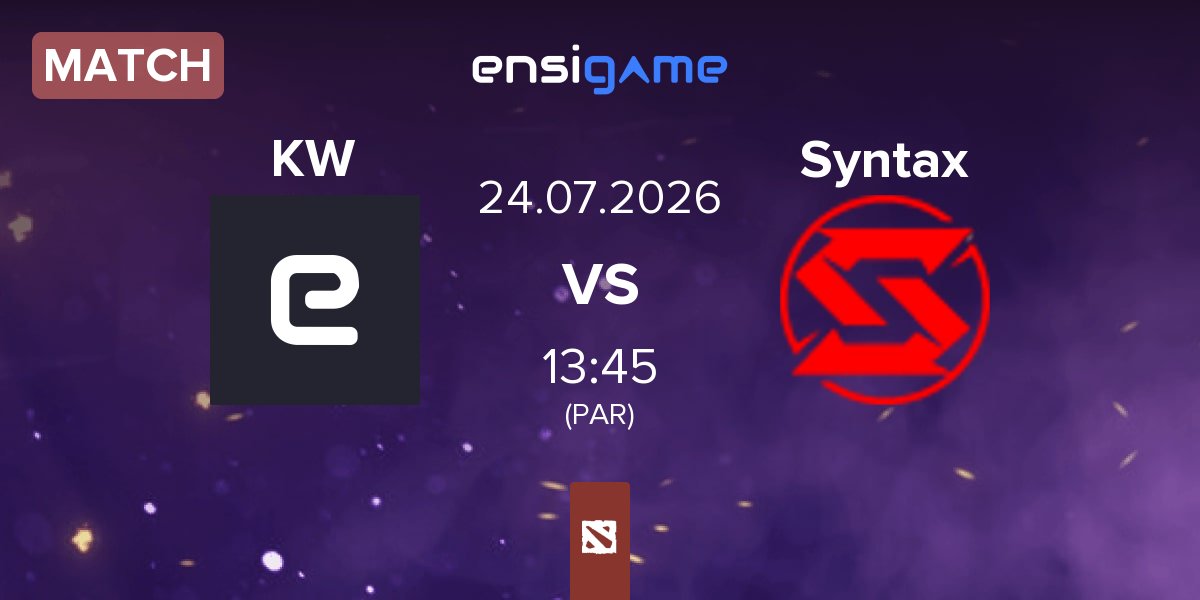 Match KW vs Team Syntax Syntax | 24.07