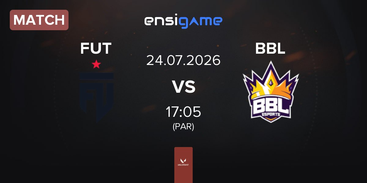Partida FUT Esports FUT vs BBL Esports BBL | 24.07