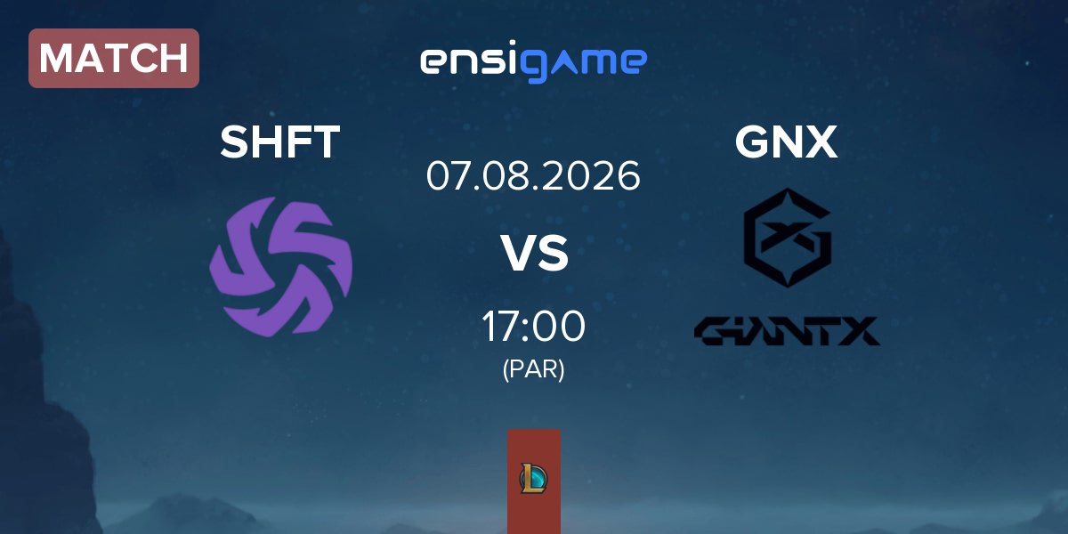 Match Shifters SHFT vs GIANTX GNX | 07.08