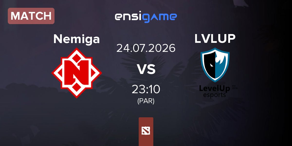 Match Nemiga Gaming Nemiga vs Level UP LVLUP | 24.07