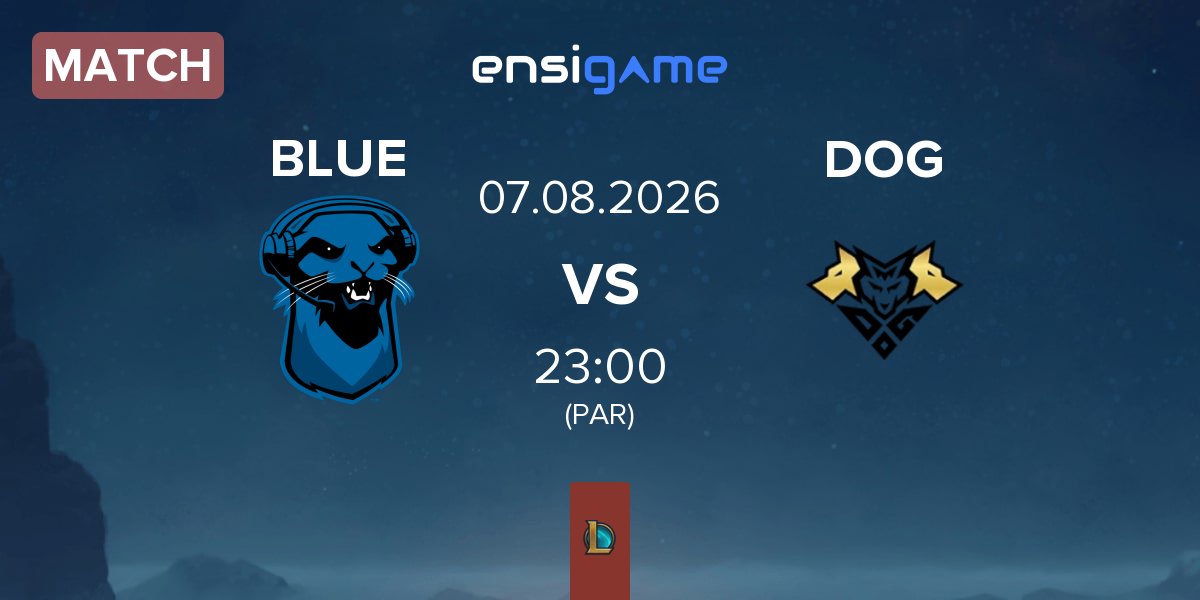 Partida Blue Otter BLUE vs Dorado Gaming DOG | 07.08
