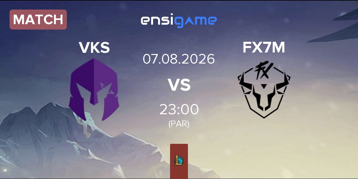 Match Vivo Keyd Stars VKS vs Fluxo W7M FX7M | 07.08