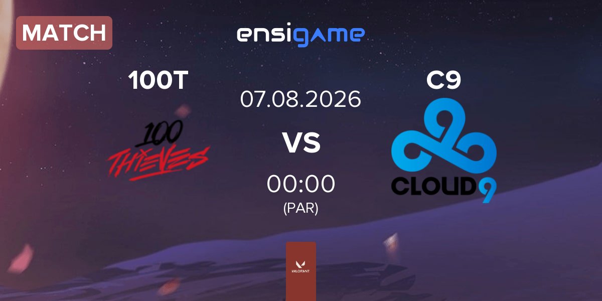 Partida 100 Thieves 100T vs Cloud9 C9 | 07.08