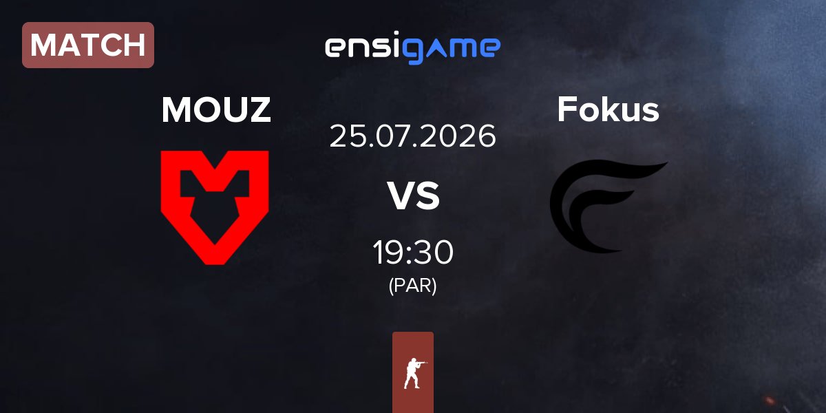 Match MOUZ vs Fokus | 25.07